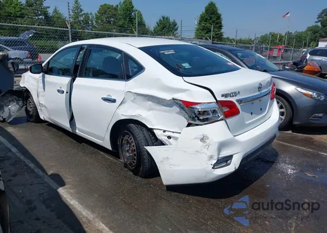 2017 Nissan Sentra S z USA, uszkodzony, nr VIN 3N1AB7AP4HY397011